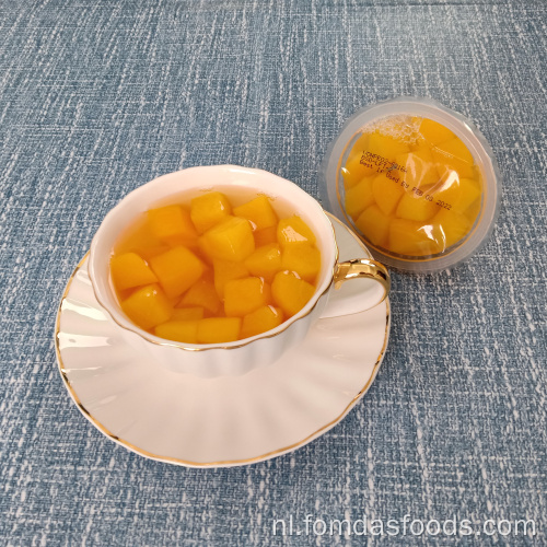 4oz ingeblikt gele perzik in vruchtensap